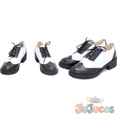 画像1: オクタヴィネル寮　フロイド・リーチ　Floyd Leech　コスプレ靴　ツイステッドワンダーランド　コスプレブーツ　JUJUcosplay (1)