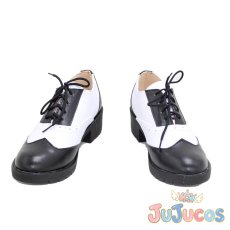 画像2: オクタヴィネル寮　フロイド・リーチ　Floyd Leech　コスプレ靴　ツイステッドワンダーランド　コスプレブーツ　JUJUcosplay (2)