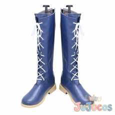 画像1: 優木せつ菜　コスプレ靴　ラブライブ!スクールアイドルフェスティバル　コスプレブーツ　JUJUcosplay (1)