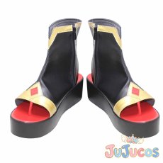 画像2: グランブルーファンタジー　グラブル　フォリア　コスプレ靴　GRANBLUE FANTASY　コスプレブーツ　JUJUcosplay (2)