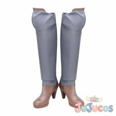 画像2: レム・ガレウ　コスプレ靴　異世界魔王と召喚少女の奴隷魔術　コスプレブーツ　JUJUcosplay (2)