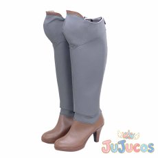 画像3: レム・ガレウ　コスプレ靴　異世界魔王と召喚少女の奴隷魔術　コスプレブーツ　JUJUcosplay (3)