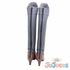 画像5: レム・ガレウ　コスプレ靴　異世界魔王と召喚少女の奴隷魔術　コスプレブーツ　JUJUcosplay (5)