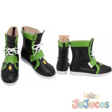 画像1: あんスタ！Music　Switch　逆先夏目　青葉つむぎ 春川宙　コスプレ靴　あんさんぶるスターズ！　コスプレブーツ　JUJUcosplay (1)