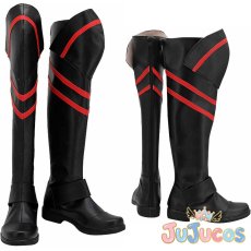 画像1: メイプル　本条楓　コスプレ靴　痛いのは嫌なので防御力に極振りしたいと思います。　コスプレブーツ　JUJUcosplay (1)