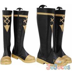 画像1: あんスタ！Music　Eden　七種茨　漣ジュン　コスプレ靴　あんさんぶるスターズ！　コスプレブーツ　JUJUcosplay (1)