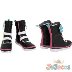 画像1: あんスタ！Music　ハッピーメロディ☆　葵ひなた　2wink　UNIT　コスプレ靴　あんさんぶるスターズ！　コスプレブーツ　JUJUcosplay (1)