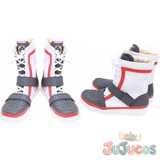 画像1: ハーツラビュル寮　デュース・スペード　Deuce Spade　トレイ・クローバー　Trey Clover　寮服　コスプレ靴　ツイステッドワンダーランド　コスプレブーツ　JUJUcosplay (1)