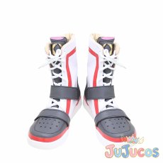 画像2: ハーツラビュル寮　デュース・スペード　Deuce Spade　トレイ・クローバー　Trey Clover　寮服　コスプレ靴　ツイステッドワンダーランド　コスプレブーツ　JUJUcosplay (2)