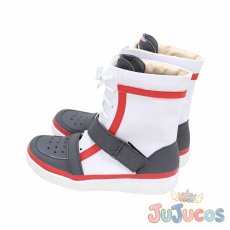 画像3: ハーツラビュル寮　デュース・スペード　Deuce Spade　トレイ・クローバー　Trey Clover　寮服　コスプレ靴　ツイステッドワンダーランド　コスプレブーツ　JUJUcosplay (3)