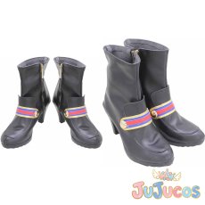 画像1: ポムフィオーレ寮　ヴィル・シェーンハイト　Vil Schoenheit　制服　コスプレ靴　ツイステッドワンダーランド　コスプレブーツ　JUJUcosplay (1)