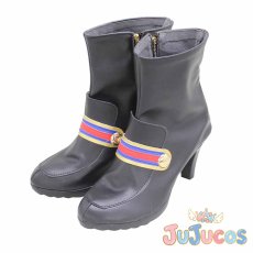 画像4: ポムフィオーレ寮　ヴィル・シェーンハイト　Vil Schoenheit　制服　コスプレ靴　ツイステッドワンダーランド　コスプレブーツ　JUJUcosplay (4)