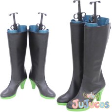 画像1: ディアソムニア寮　リリア・ヴァンルージュ　Lilia Vanrouge　コスプレ靴　ツイステッドワンダーランド　コスプレブーツ　JUJUcosplay (1)