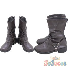 画像1: サバナクロー寮　ラギー・ブッチ　Ruggie Bucchi　コスプレ靴　ツイステッドワンダーランド　コスプレブーツ　JUJUcosplay (1)