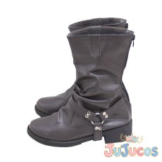 画像3: サバナクロー寮　ラギー・ブッチ　Ruggie Bucchi　コスプレ靴　ツイステッドワンダーランド　コスプレブーツ　JUJUcosplay (3)