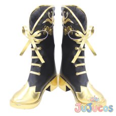 画像2: ポムフィオーレ寮　ルーク・ハント　Rook Hunt　白雪姫　コスプレ靴　ツイステッドワンダーランド　コスプレブーツ　JUJUcosplay (2)