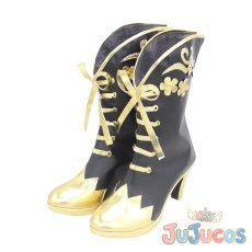 画像3: ポムフィオーレ寮　ヴィル・シェーンハイト　Vil Schoenheit　白雪姫　コスプレ靴　ツイステッドワンダーランド　コスプレブーツ　JUJUcosplay (3)