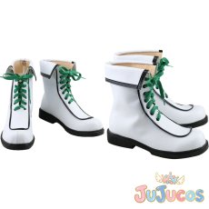 画像1: VTuber　夏色まつり　コスプレ靴　バーチャルYouTuber　コスプレブーツ　JUJUcosplay (1)