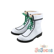 画像4: VTuber　夏色まつり　コスプレ靴　バーチャルYouTuber　コスプレブーツ　JUJUcosplay (4)