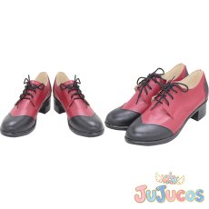 画像1: ハーツラビュル寮　リドル・ローズハート　Riddle Rosehearts　制服（R）　コスプレ靴　ツイステッドワンダーランド　コスプレブーツ　JUJUcosplay (1)