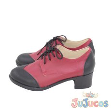 画像4: ハーツラビュル寮　リドル・ローズハート　Riddle Rosehearts　制服（R）　コスプレ靴　ツイステッドワンダーランド　コスプレブーツ　JUJUcosplay (4)