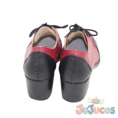 画像5: ハーツラビュル寮　リドル・ローズハート　Riddle Rosehearts　制服（R）　コスプレ靴　ツイステッドワンダーランド　コスプレブーツ　JUJUcosplay (5)