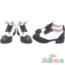 画像1: ナイトレイブンカレッジ　デイヴィス・クルーウェル　Divus Crewel　コスプレ靴　ツイステッドワンダーランド　コスプレブーツ　JUJUcosplay (1)