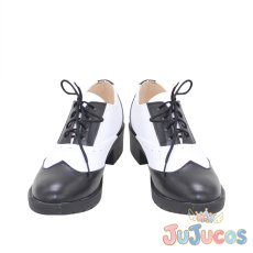 画像2: ナイトレイブンカレッジ　デイヴィス・クルーウェル　Divus Crewel　コスプレ靴　ツイステッドワンダーランド　コスプレブーツ　JUJUcosplay (2)