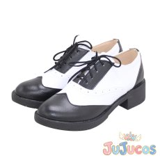 画像4: ナイトレイブンカレッジ　デイヴィス・クルーウェル　Divus Crewel　コスプレ靴　ツイステッドワンダーランド　コスプレブーツ　JUJUcosplay (4)