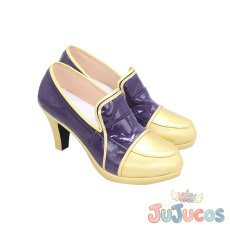 画像3: ハーツラビュル寮　リドル・ローズハート　Riddle Rosehearts　式典服（SR）　コスプレ靴　ツイステッドワンダーランド　コスプレブーツ　JUJUcosplay (3)