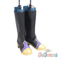 画像3: オクタヴィネル寮　フロイド・リーチ　Floyd Leech　式典服（SR）　コスプレ靴　ツイステッドワンダーランド　コスプレブーツ　JUJUcosplay (3)