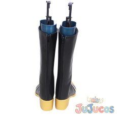 画像5: オクタヴィネル寮　フロイド・リーチ　Floyd Leech　式典服（SR）　コスプレ靴　ツイステッドワンダーランド　コスプレブーツ　JUJUcosplay (5)