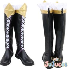 画像1: プリコネ　プリコネR　Princess Connect!　アカリ　風宮あかり　コスプレ靴　プリンセスコネクト!Re:Dive　コスプレブーツ　JUJUcosplay (1)