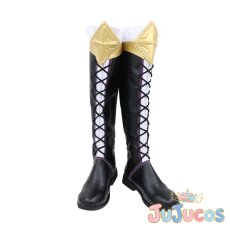 画像2: プリコネ　プリコネR　Princess Connect!　アカリ　風宮あかり　コスプレ靴　プリンセスコネクト!Re:Dive　コスプレブーツ　JUJUcosplay (2)