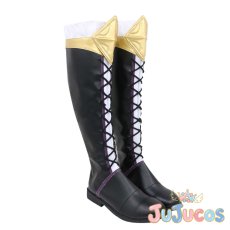 画像4: プリコネ　プリコネR　Princess Connect!　アカリ　風宮あかり　コスプレ靴　プリンセスコネクト!Re:Dive　コスプレブーツ　JUJUcosplay (4)