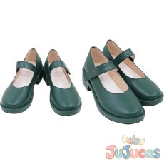 画像1: ソフィア・アスカルト　コスプレ靴　乙女ゲームの破滅フラグしかない悪役令嬢に転生してしまった…　コスプレブーツ　JUJUcosplay (1)