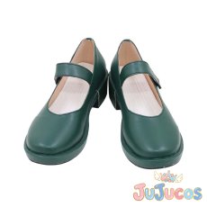 画像2: ソフィア・アスカルト　コスプレ靴　乙女ゲームの破滅フラグしかない悪役令嬢に転生してしまった…　コスプレブーツ　JUJUcosplay (2)