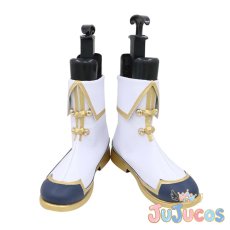 画像2: VTuber　湊あくあ　コスプレ靴　バーチャルYouTuber　コスプレブーツ　JUJUcosplay (2)