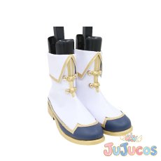 画像3: VTuber　湊あくあ　コスプレ靴　バーチャルYouTuber　コスプレブーツ　JUJUcosplay (3)