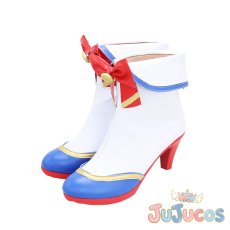 画像3: 閃光☆HANABI団　高山紗代子　高坂海美　福田のり子　横山奈緒　佐竹美奈子　コスプレ靴　THE IDOLM@STER MILLION LIVE!　コスプレブーツ　JUJUcosplay (3)