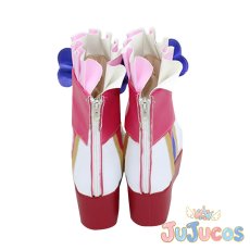 画像3: 大空あかり　ピンクパレード　コスプレ靴　アイカツ!　コスプレブーツ　JUJUcosplay (3)