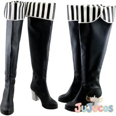 画像1: 最上静香　コスプレ靴　アイドルマスター ミリオンライブ！　コスプレブーツ　JUJUcosplay (1)