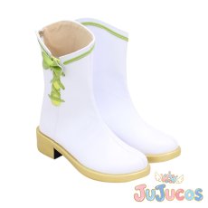 画像2: スクールアイドルフェスティバル　虹ヶ咲学園スクールアイドル同好会　中須 かすみ　コスプレ靴　ラブライブ!　コスプレブーツ　JUJUcosplay (2)