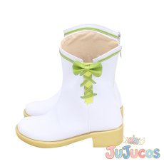 画像3: スクールアイドルフェスティバル　虹ヶ咲学園スクールアイドル同好会　中須 かすみ　コスプレ靴　ラブライブ!　コスプレブーツ　JUJUcosplay (3)