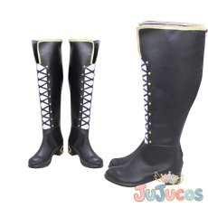 画像1: スクールアイドルフェスティバル　虹ヶ咲学園スクールアイドル同好会　宮下愛　コスプレ靴　ラブライブ!　コスプレブーツ　JUJUcosplay (1)