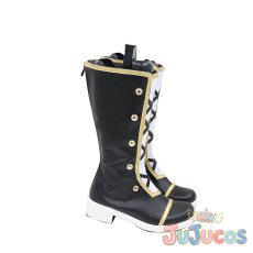 画像3: 優木せつ菜　コスプレ靴　ラブライブ！虹ヶ咲学園スクールアイドル同好会　コスプレブーツ　JUJUcosplay (3)