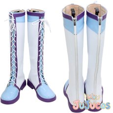 画像1: ハロー、ハッピーワールド!　ハロハピ　弦巻 こころ　瀬田 薫　北沢 はぐみ　松原 花音　ミッシェル　奥沢 美咲　コスプレ靴　BanG Dream!（バンドリ！）　コスプレブーツ　JUJUcosplay (1)