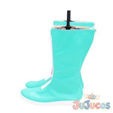 画像4: 速杉ハヤト　パイロットスーツ　コスプレ靴　新幹線変形ロボ シンカリオン　コスプレブーツ　JUJUcosplay (4)