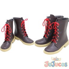 画像1: 八雲紫　コスプレ靴　東方Project　コスプレブーツ　JUJUcosplay (1)