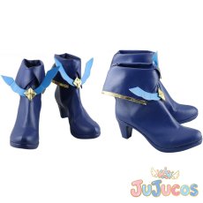 画像1: VTuber　ときのそら　コスプレ靴　バーチャルYouTuber　コスプレブーツ　JUJUcosplay (1)